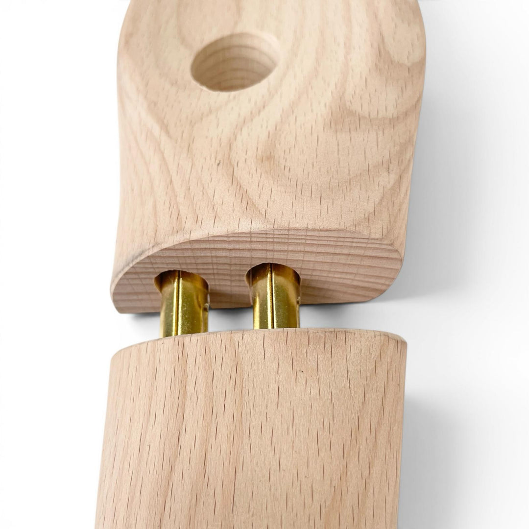 Discounted Excellent EDWARD GREEN Shoe tree Shoe trees with logo natural wooden mens