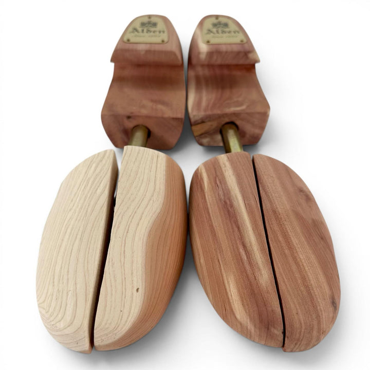 Discounted Excellent ALDEN Shoe tree Shoe trees with logo natural wooden mens S