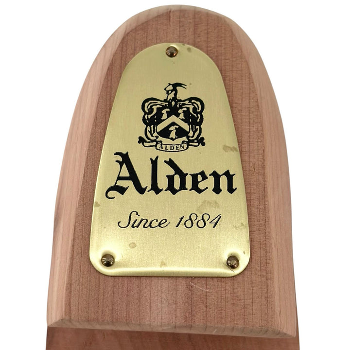 Discounted Excellent ALDEN Shoe tree Shoe trees with logo natural wooden mens S