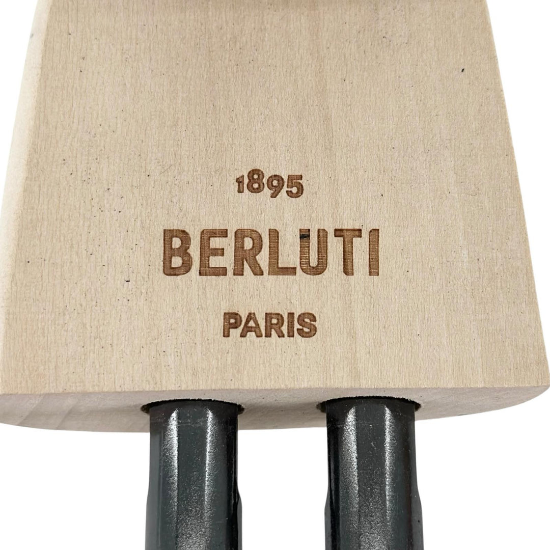 Discounted Great BERLUTI Shoe tree Logo-engraved shoe trees natural wooden mens 9