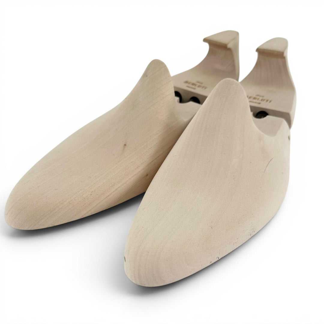Discounted Excellent BERLUTI Shoe tree Logo-engraved shoe trees natural wooden mens 10