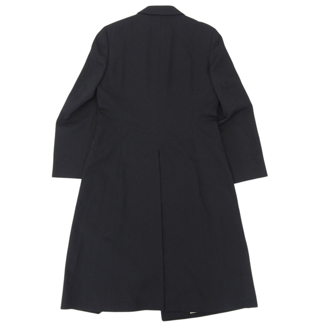 Excellent Paul Smith Chester coat Notch lapel black wool mens M