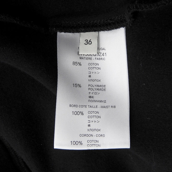 Great GIVENCHY Pants black cotton Women 36 BW50LQ3Z41
