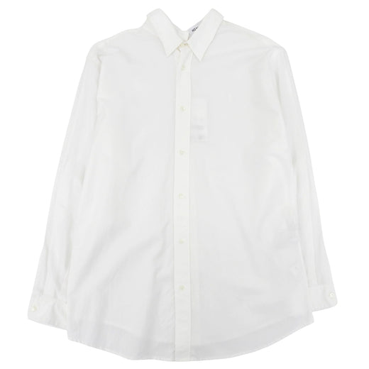 Excellent HED MAYNER Long sleeve shirt white cotton mens XS HMMX60078R