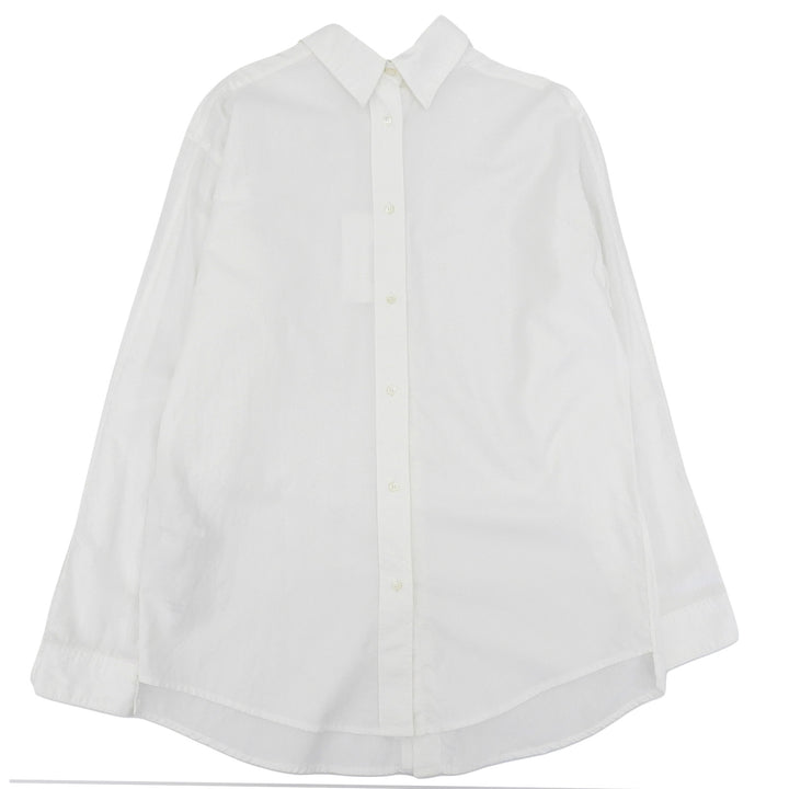 Excellent HED MAYNER Long sleeve shirt white cotton mens XS HMMX60078R