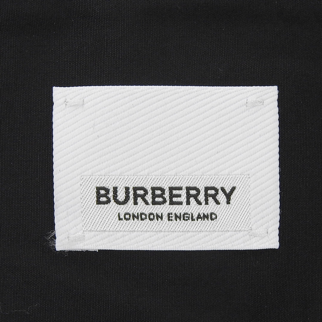 Pristine BURBERRY blouse Sleeveless shirt black cotton mens XL 8051897
