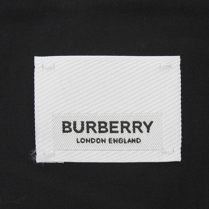Pristine BURBERRY blouse Sleeveless shirt black cotton mens XL 8051897