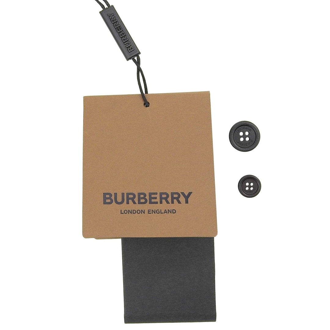Pristine BURBERRY blouse Sleeveless shirt black cotton mens XL 8051897