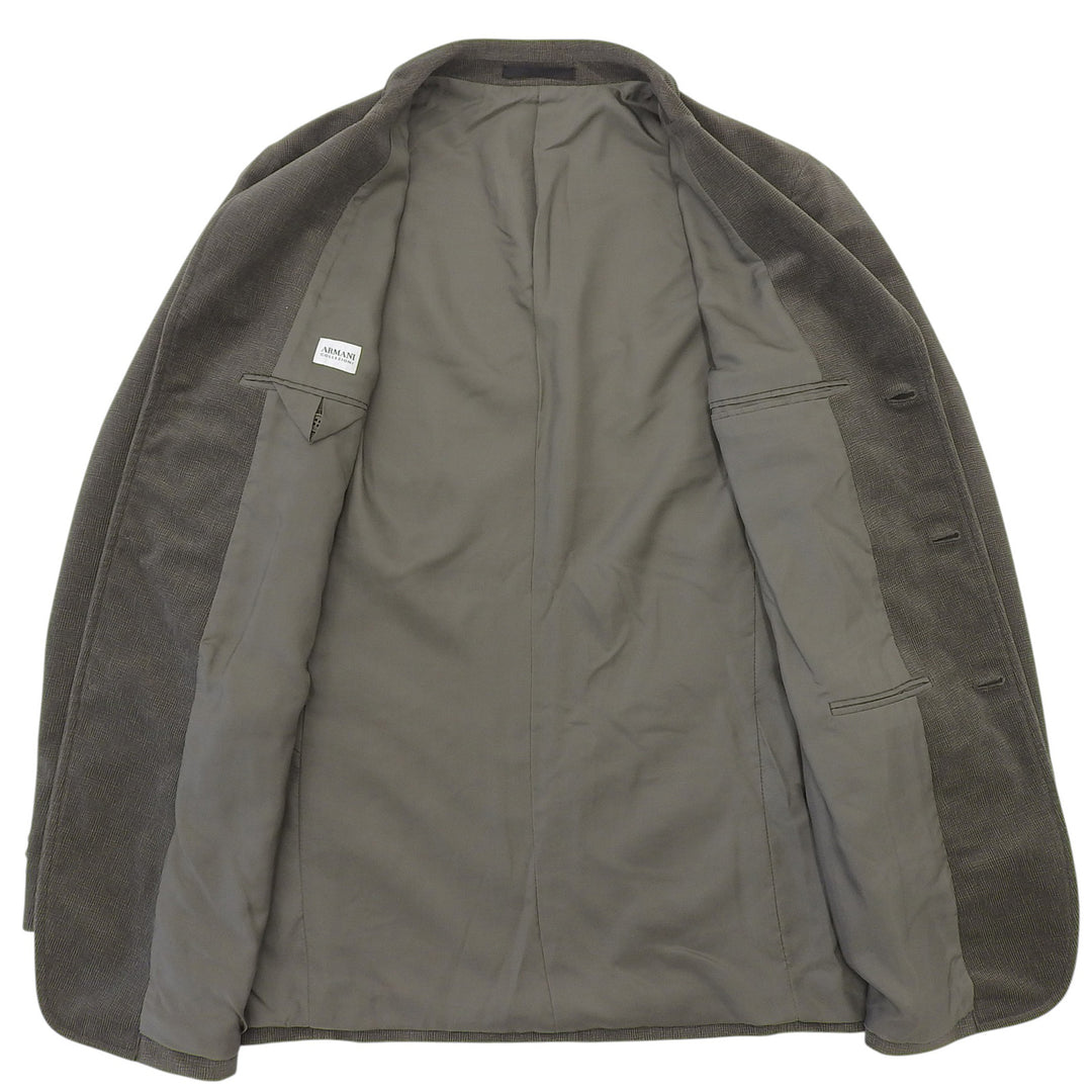 Excellent ARMANI COLLEZIONI tailored jacket Notched lapel single-breasted system