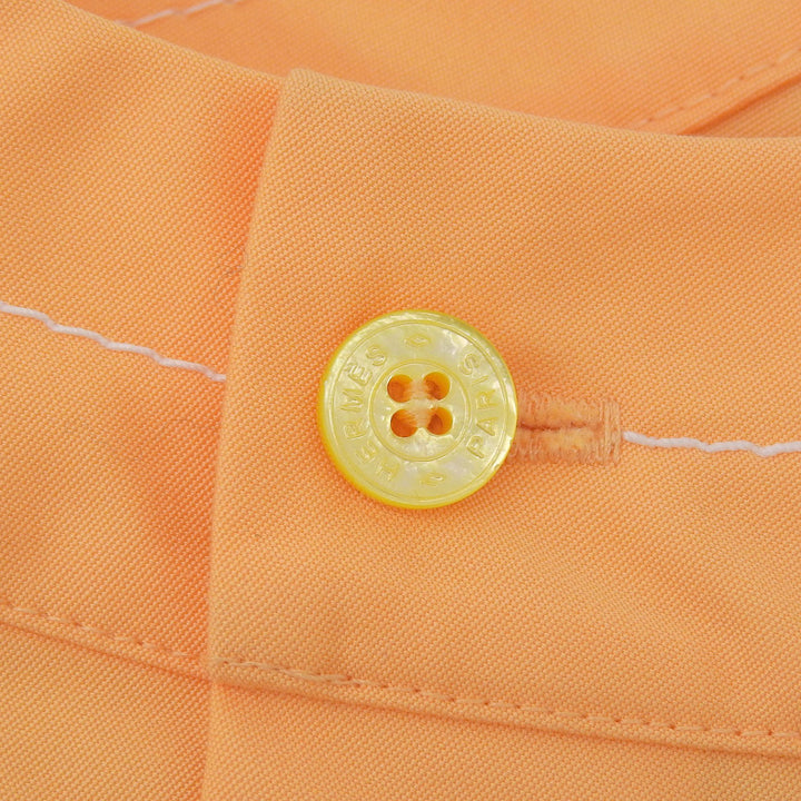 Excellent HERMES T-shirt Orange cotton Women 34