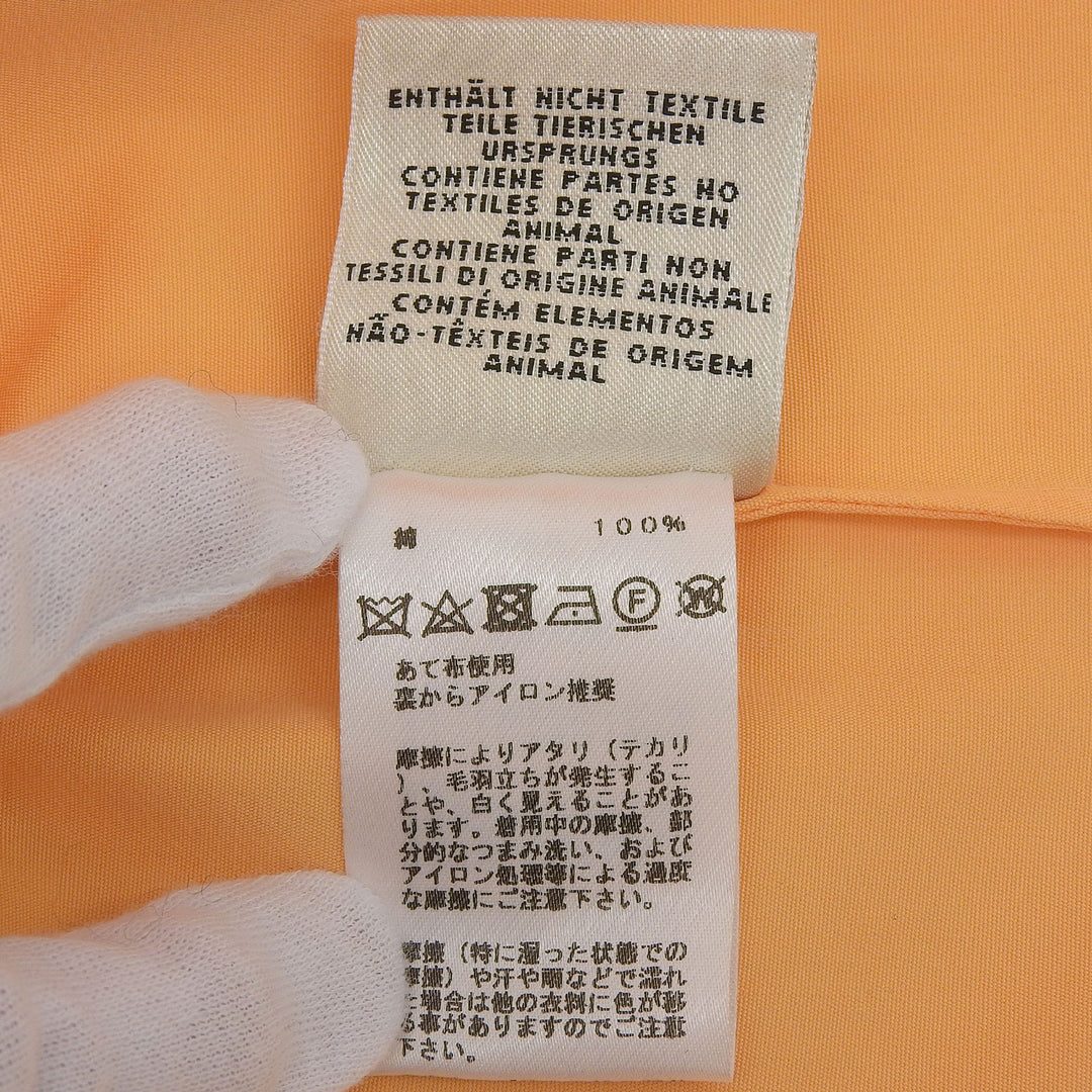 Excellent HERMES T-shirt Orange cotton Women 34