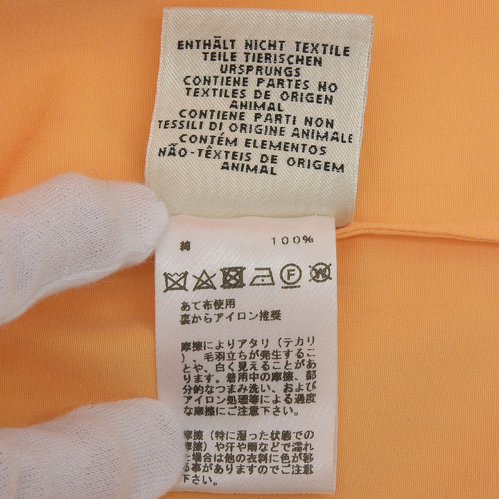 Excellent HERMES T-shirt Orange cotton Women 34