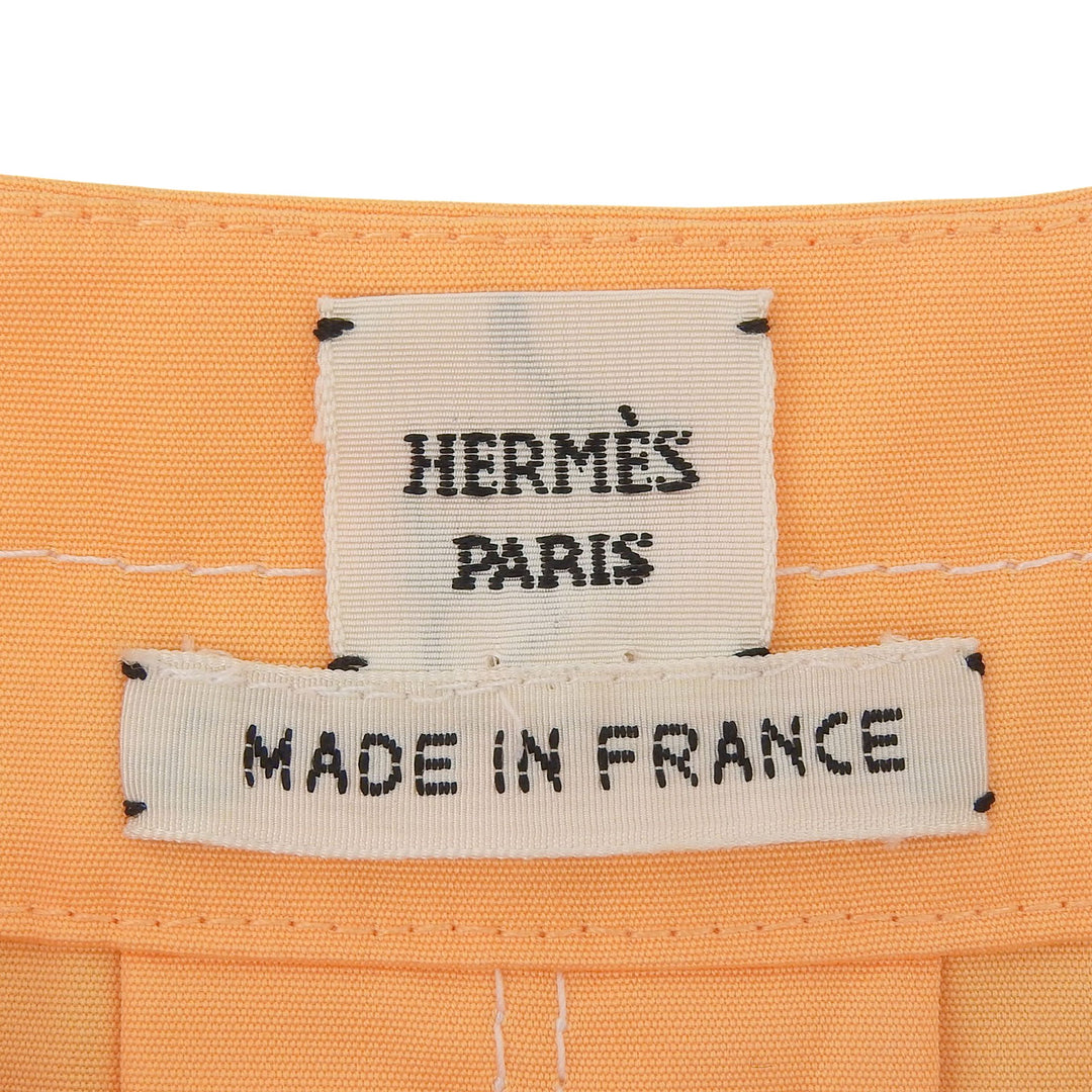 Excellent HERMES T-shirt Orange cotton Women 34