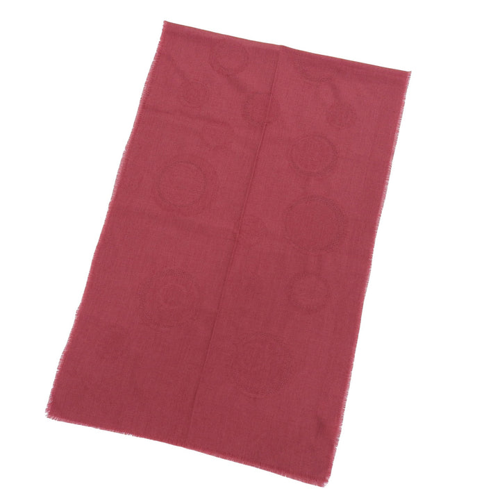 Great Salvatore Ferragamo Stall GanciniPattern Bordeaux series cashmere Women