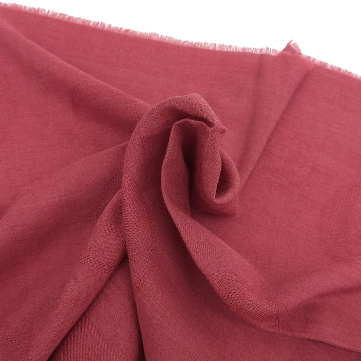 Great Salvatore Ferragamo Stall GanciniPattern Bordeaux series cashmere Women
