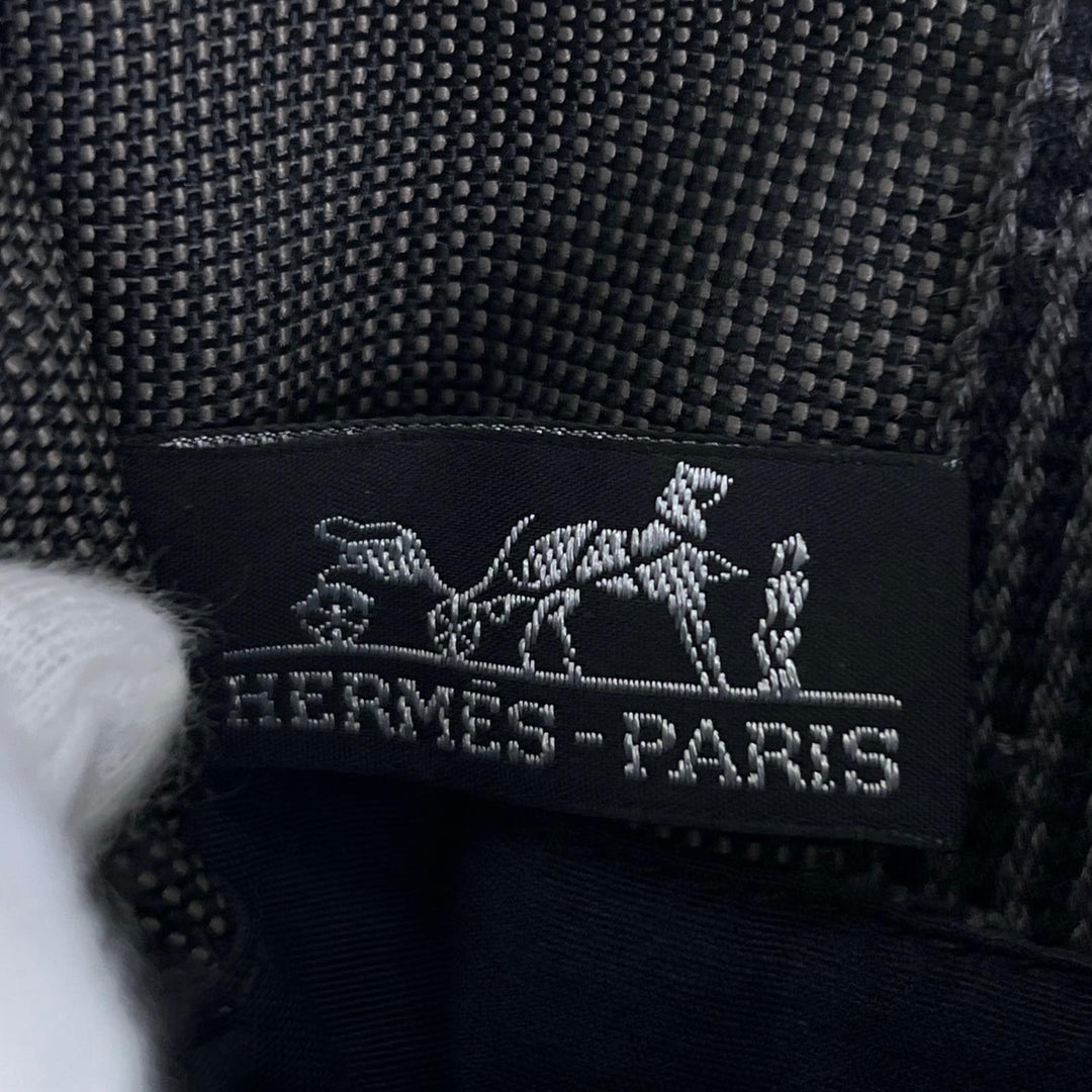Excellent HERMES Shoulder Bag Her Line Pochette H logo, rare sacoche mini bag