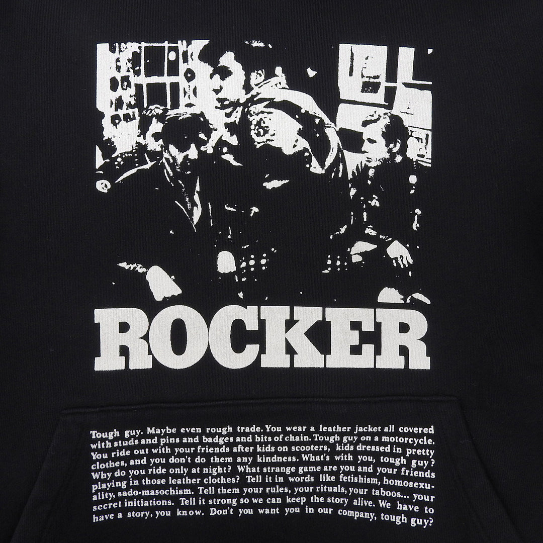 Excellent Richardson HYSTERIC GLAMOUR hoodie pullover black cotton mens S