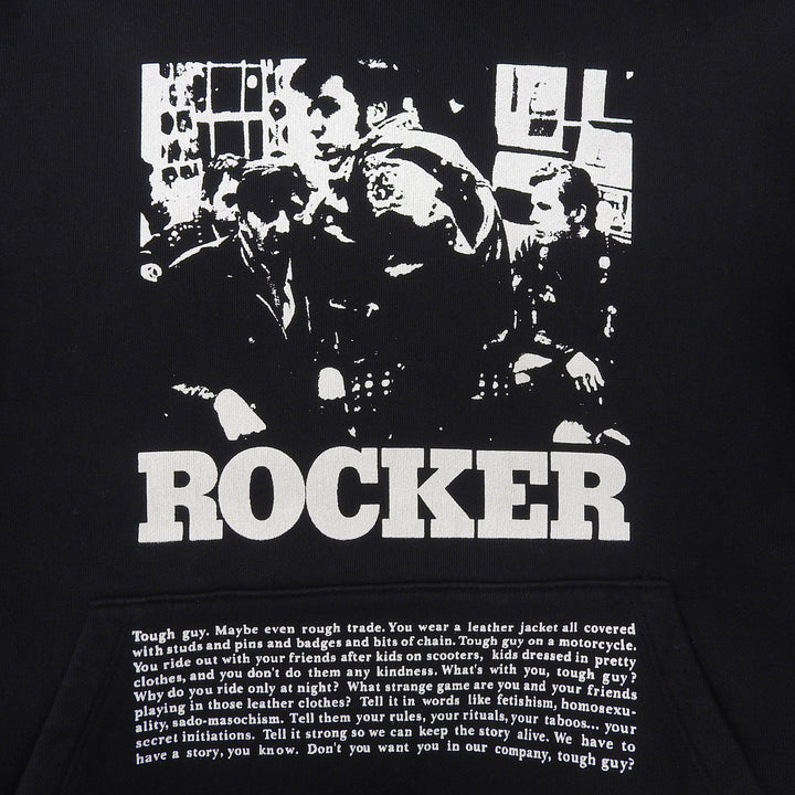 Excellent Richardson HYSTERIC GLAMOUR hoodie pullover black cotton mens S