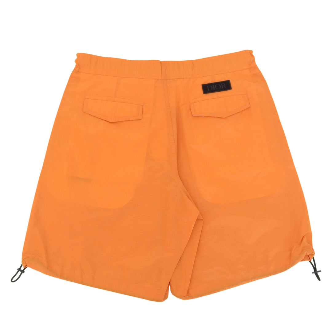 Excellent DIOR Shorts Logo patch belt design shorts Orange mens 48 293C179A4717