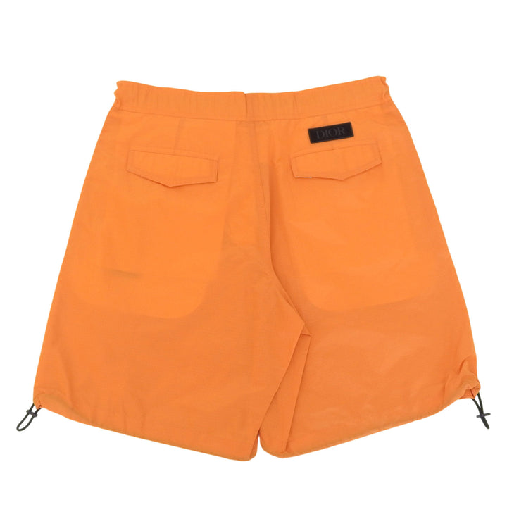 Excellent DIOR Shorts Logo patch belt design shorts Orange mens 48 293C179A4717
