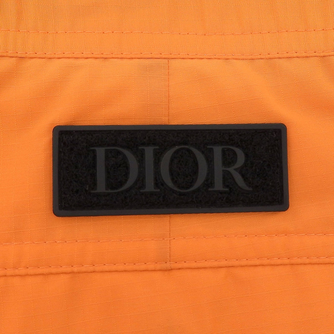 Excellent DIOR Shorts Logo patch belt design shorts Orange mens 48 293C179A4717