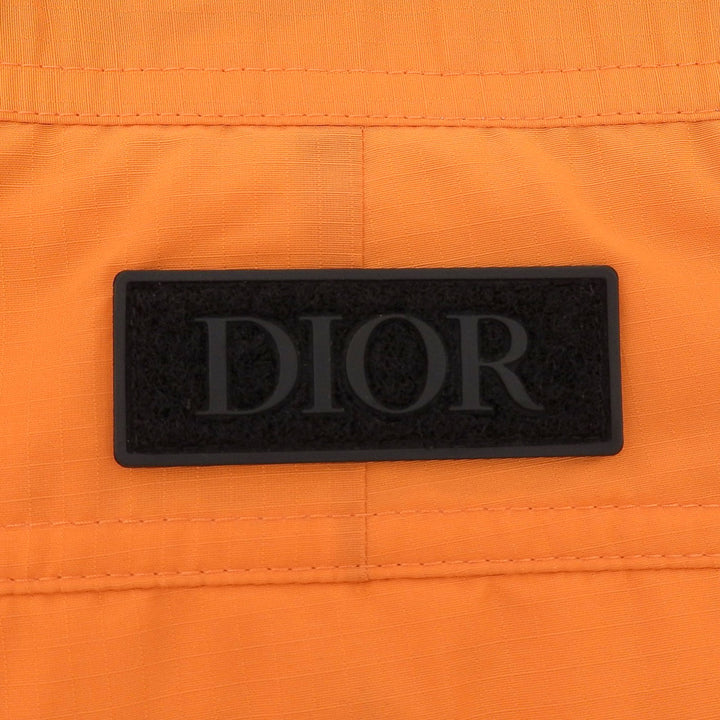 Excellent DIOR Shorts Logo patch belt design shorts Orange mens 48 293C179A4717