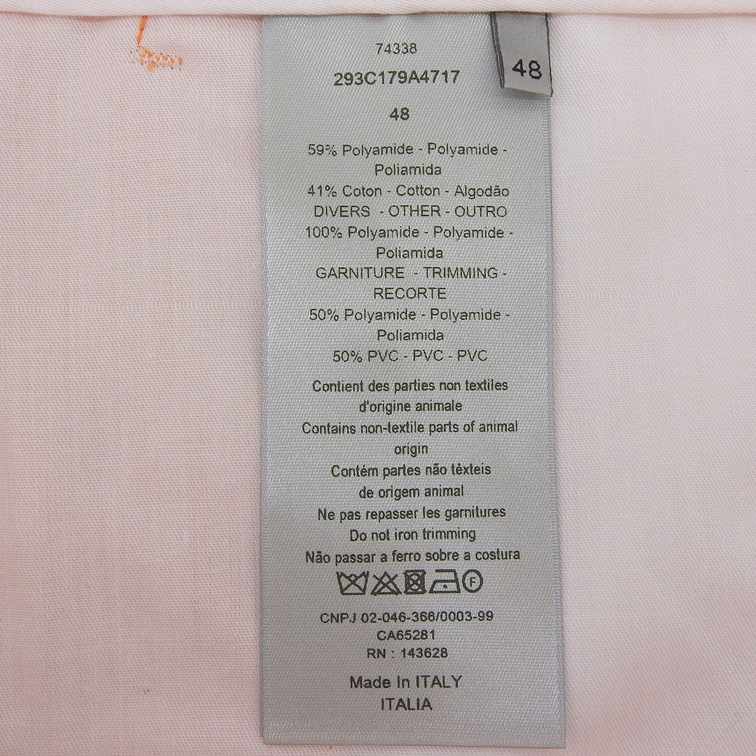 Excellent DIOR Shorts Logo patch belt design shorts Orange mens 48 293C179A4717