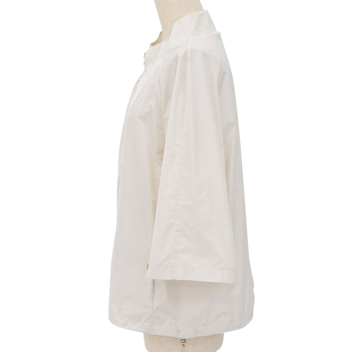 Excellent Herno Nylon jacket Ivory polyester Women 44 GI0130D