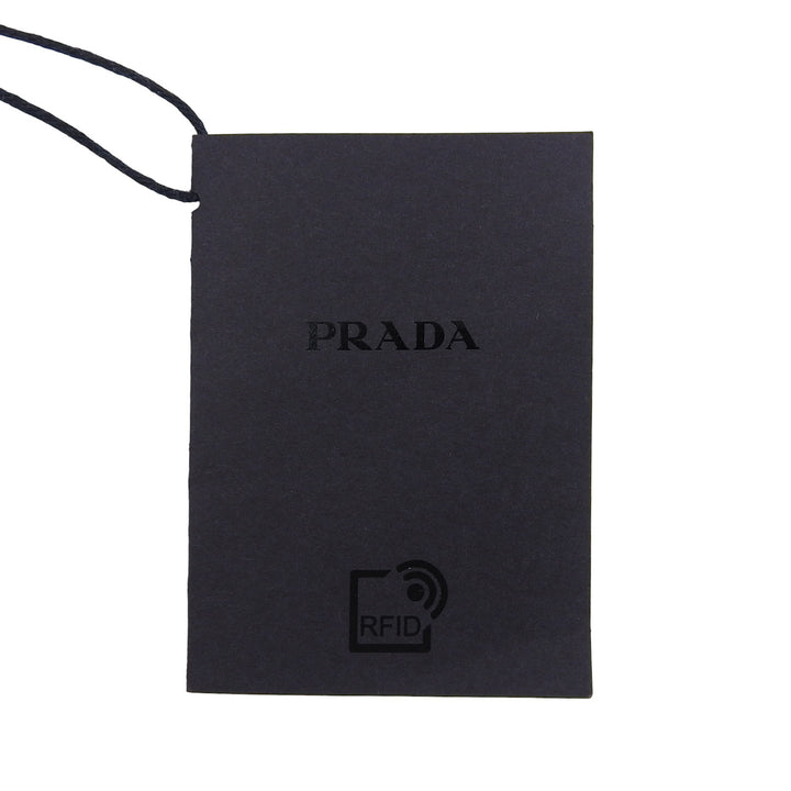 Excellent PRADA knit Rib-knit crew neck long sleeve black Women DNA964