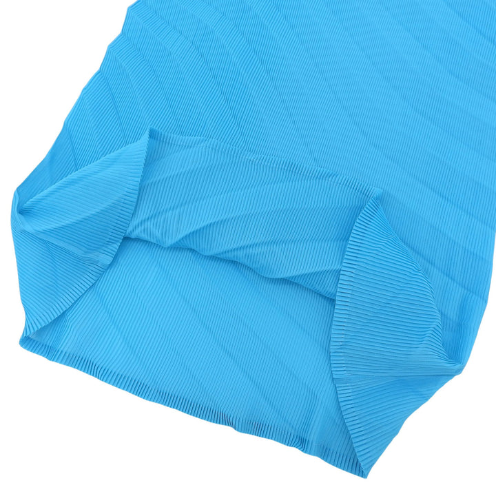 Excellent me ISSEY MIYAKE T-shirt Sleeveless Pleated blue Women MI51FR382