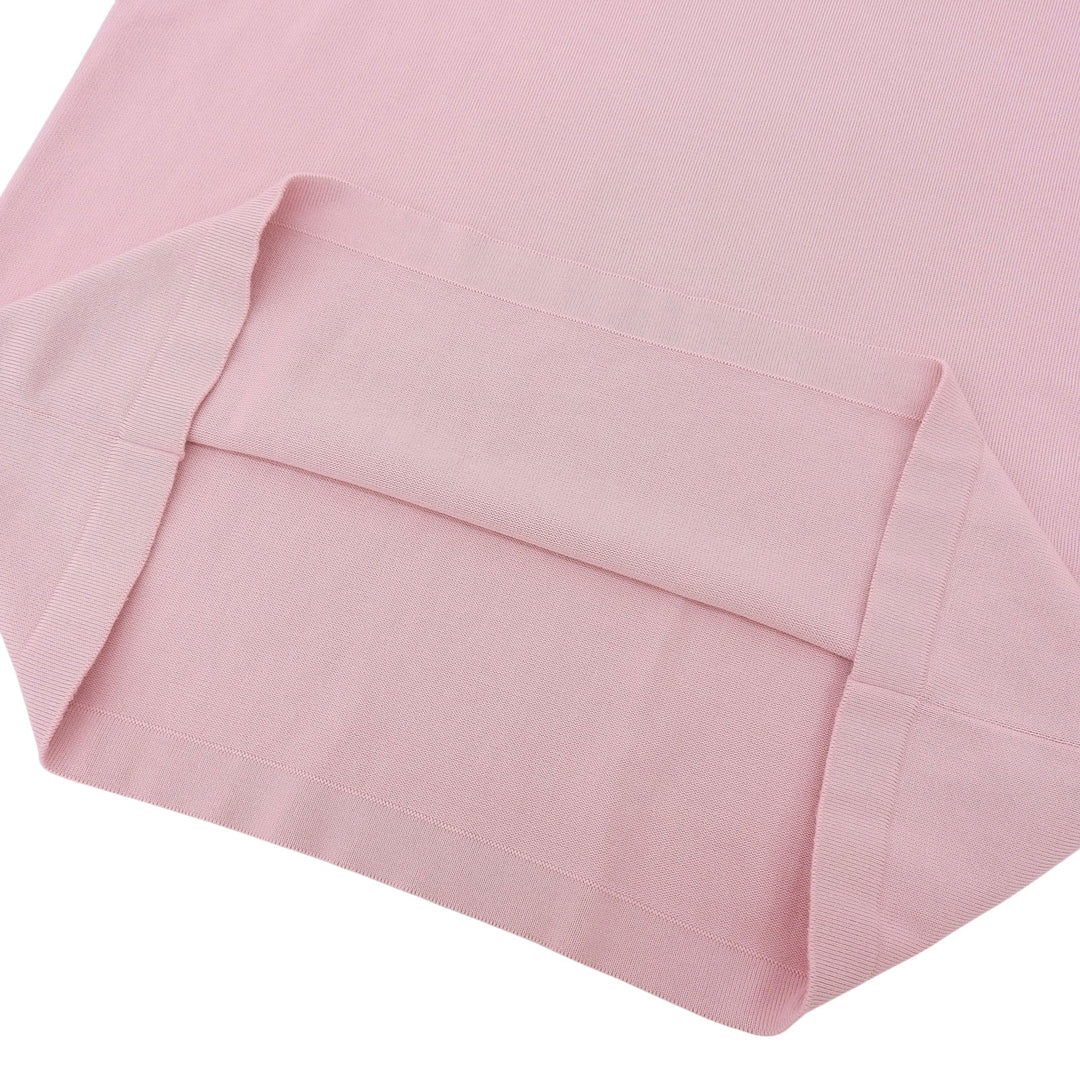 Excellent LOUIS VUITTON Short sleeve knit pink cotton mens S