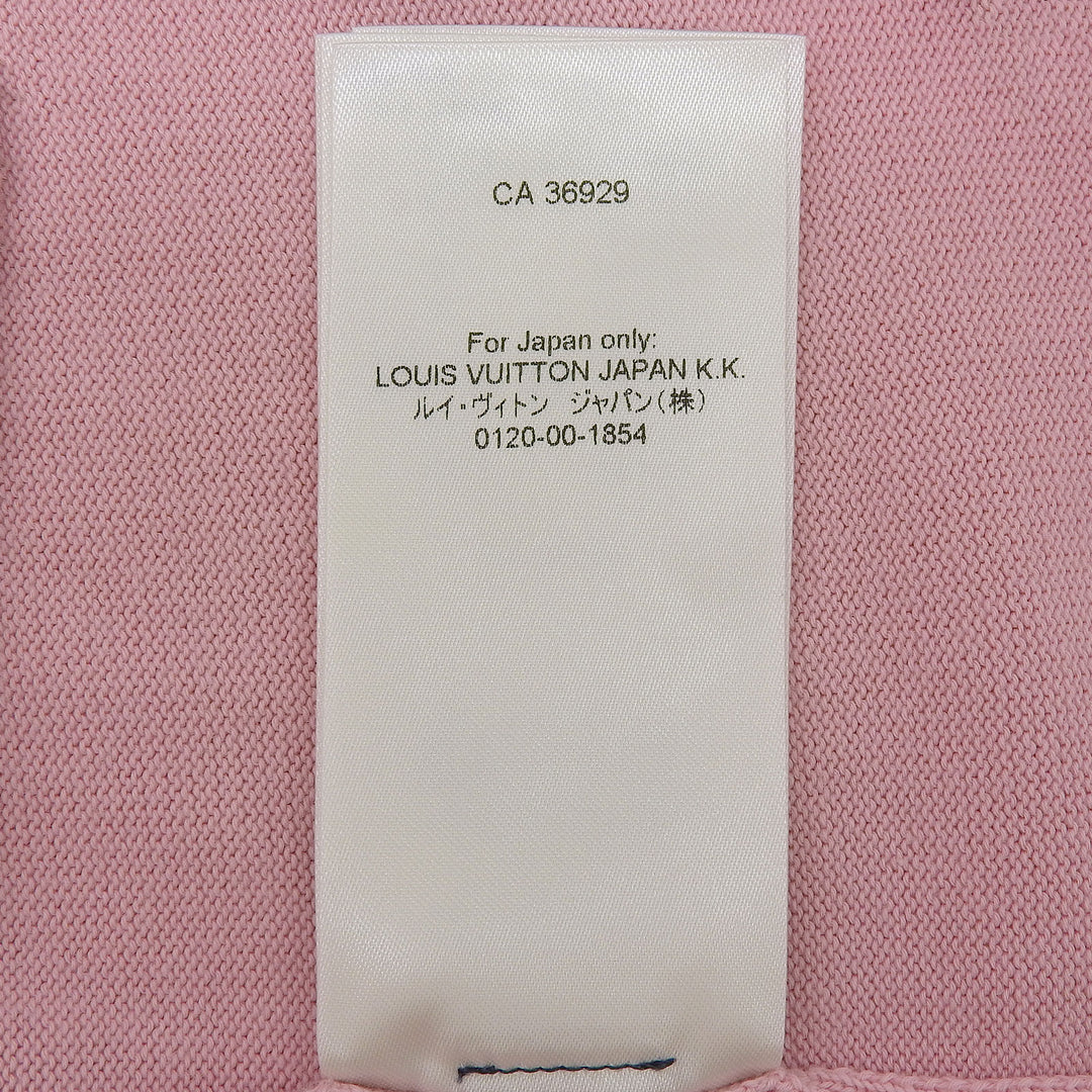 Excellent LOUIS VUITTON Short sleeve knit pink cotton mens S
