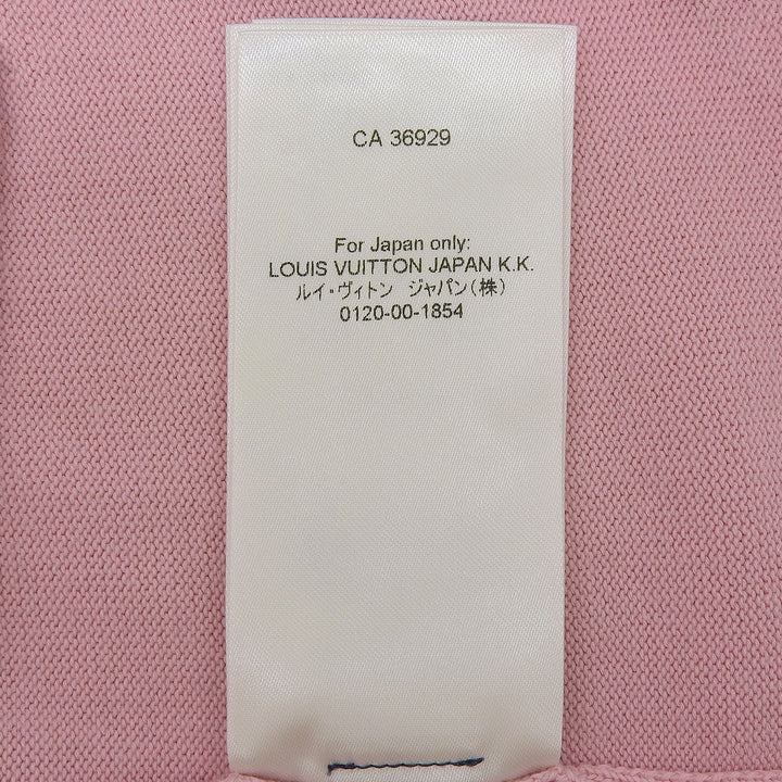 Excellent LOUIS VUITTON Short sleeve knit pink cotton mens S