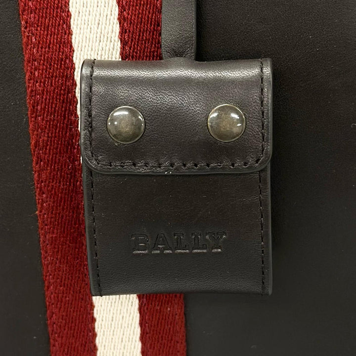 Great BALLY Tote Bag TAPRUS Logo-engraved Trainspotting stripe briefcase mens