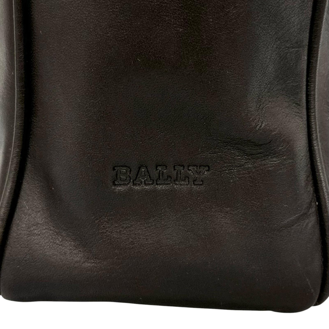 Great BALLY Tote Bag TAPRUS Logo-engraved Trainspotting stripe briefcase mens