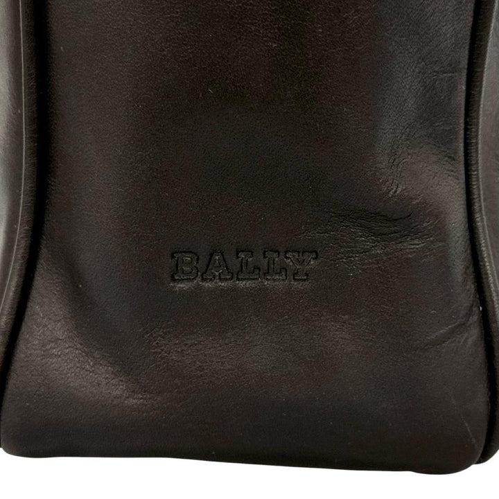 Great BALLY Tote Bag TAPRUS Logo-engraved Trainspotting stripe briefcase mens