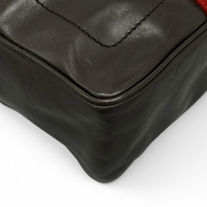 Great BALLY Tote Bag TAPRUS Logo-engraved Trainspotting stripe briefcase mens