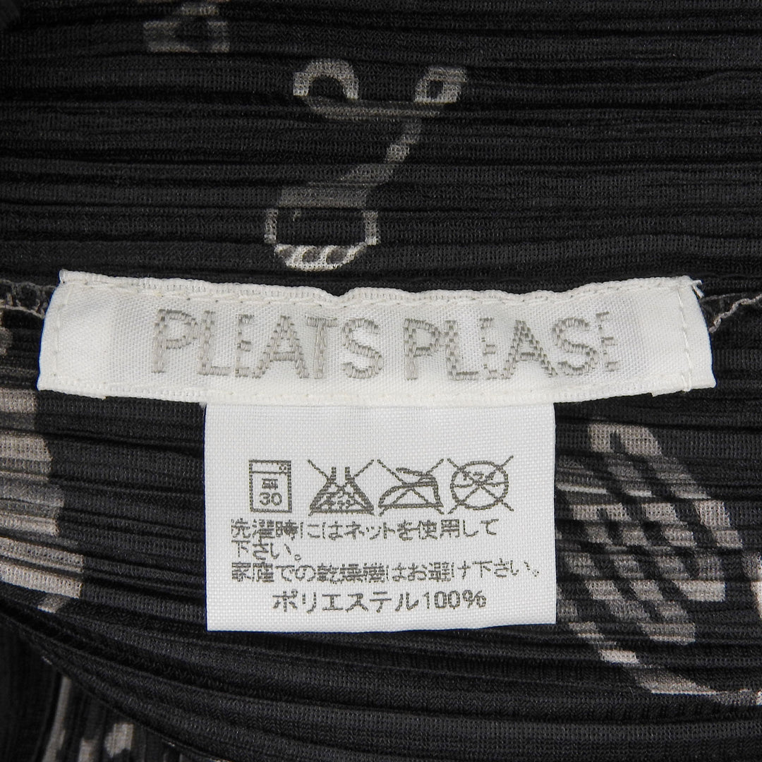 Excellent PLEATS PLEASE one piece Sleeveless black polyester Women 3 PP41-JK694