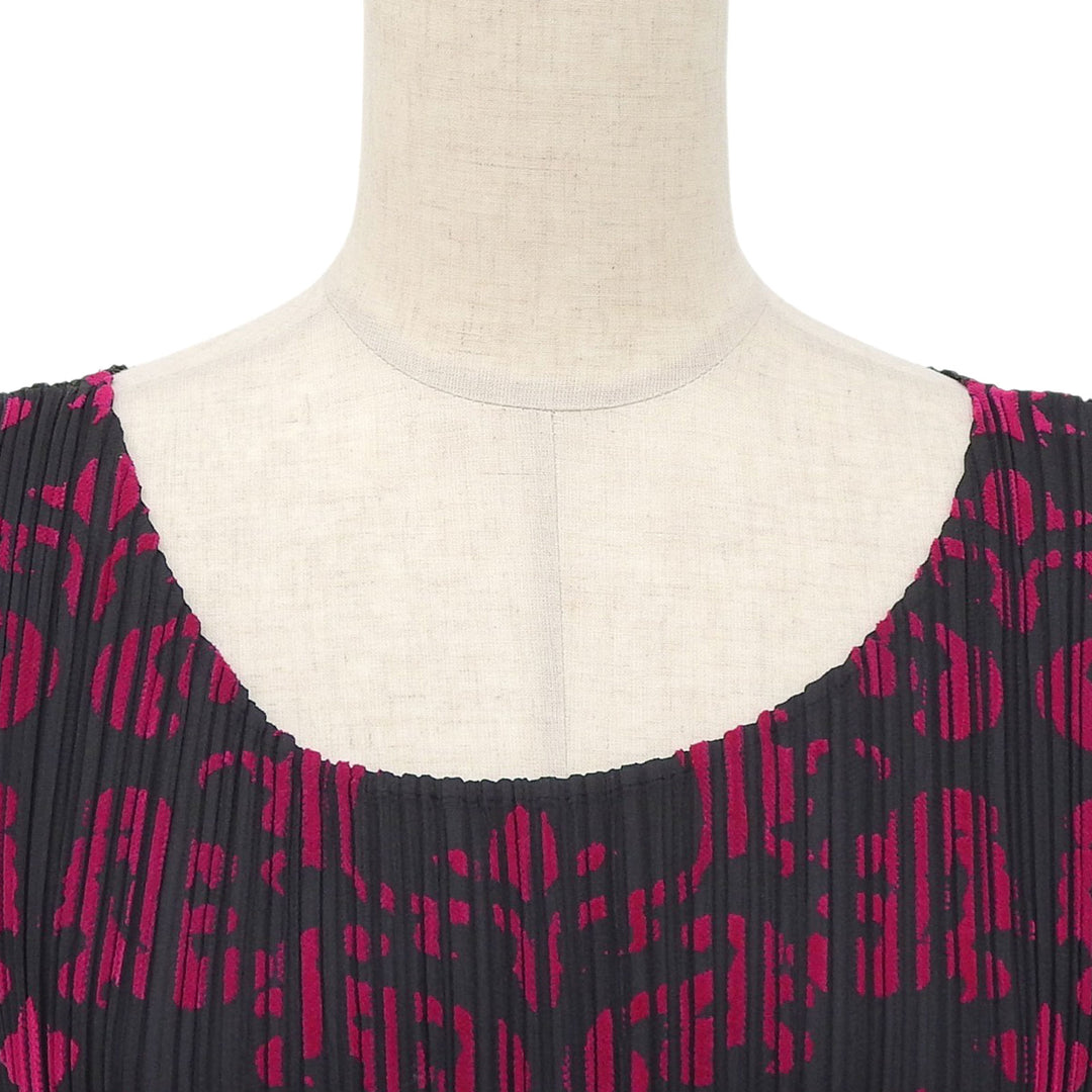Excellent PLEATS PLEASE one piece Sleeveless black polyester Women 3 PP53-JK743
