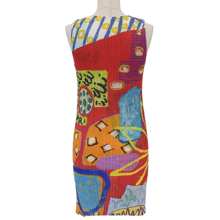 Excellent PLEATS PLEASE one piece Multi polyester Women 4 PP12-JK412