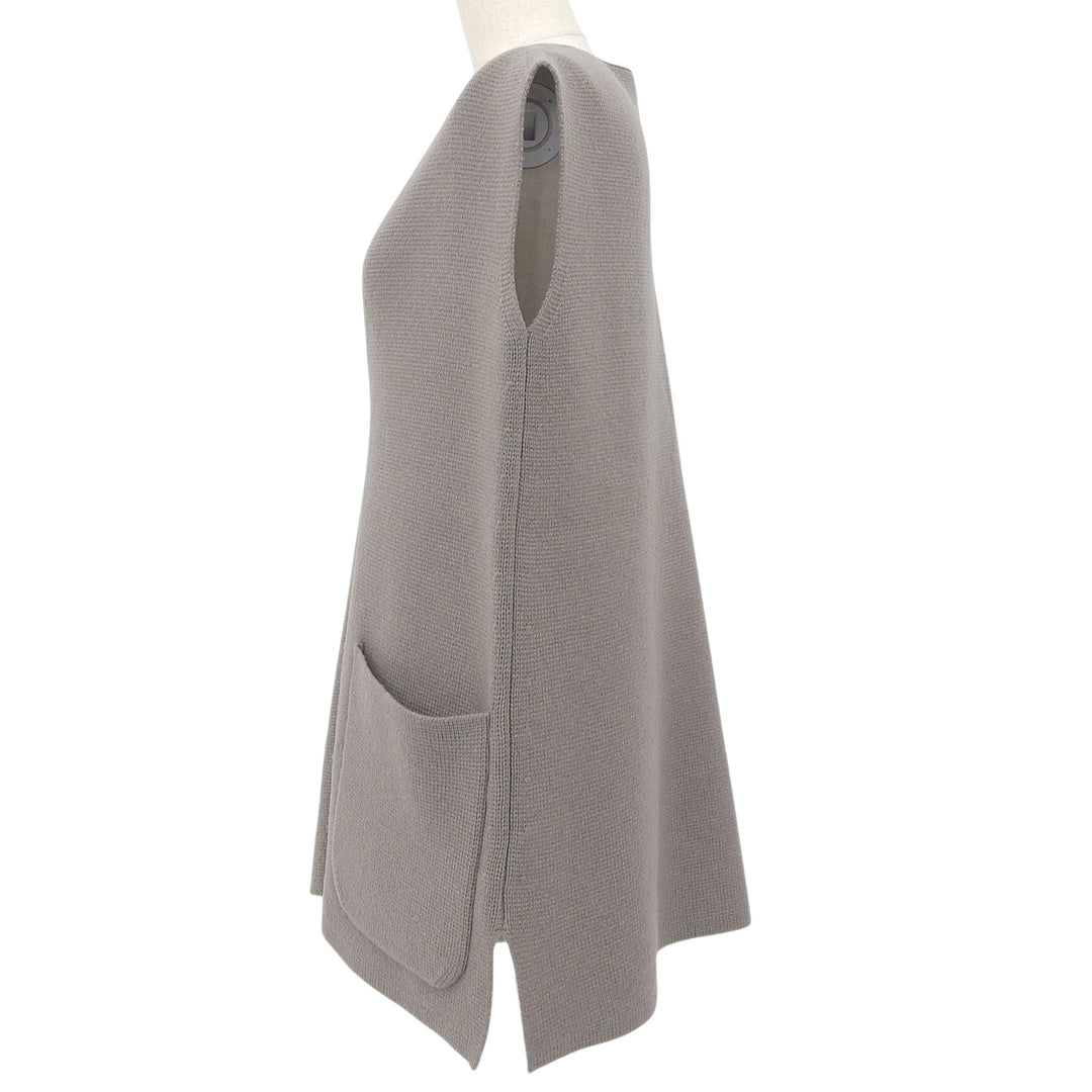 Excellent DRAWER Best V-neck knit Gurege wool Women 6518-105-0497