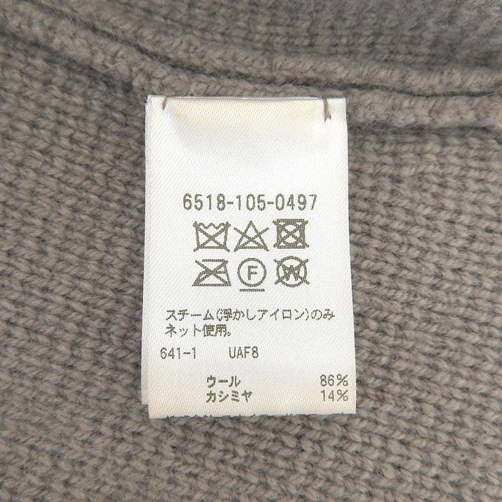 Excellent DRAWER Best V-neck knit Gurege wool Women 6518-105-0497