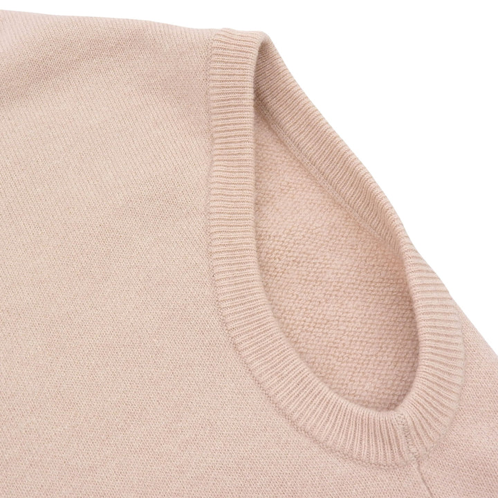 Excellent DRAWER knit beige wool Women 6518－199－0439