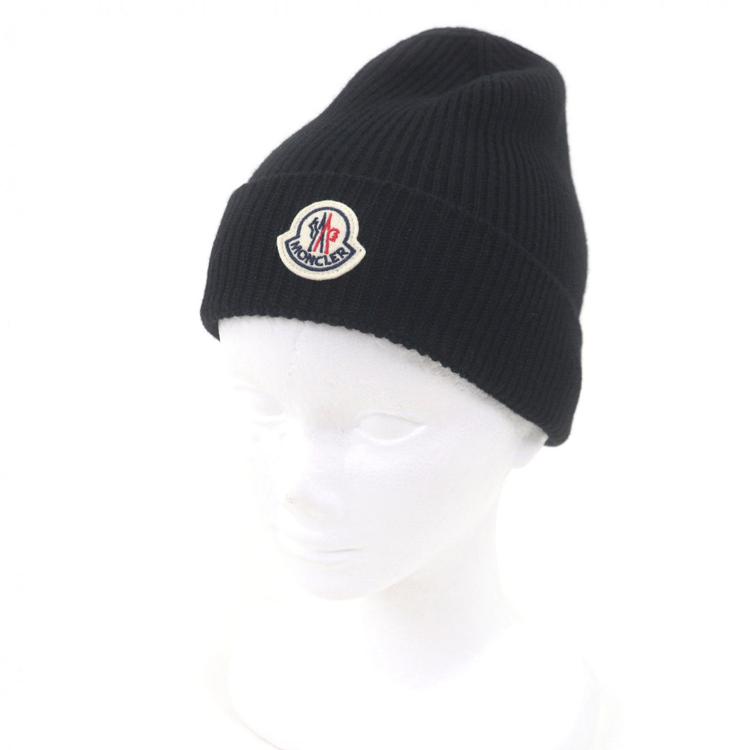 Excellent MONCLER Knit cap BERRETTO TRICOT Logo patch knit hat beanie