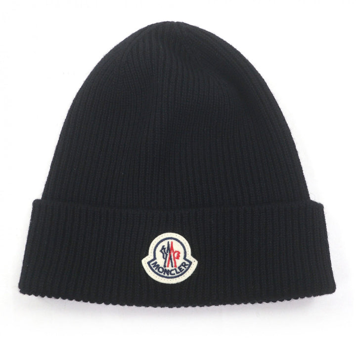Excellent MONCLER Knit cap BERRETTO TRICOT Logo patch knit hat beanie