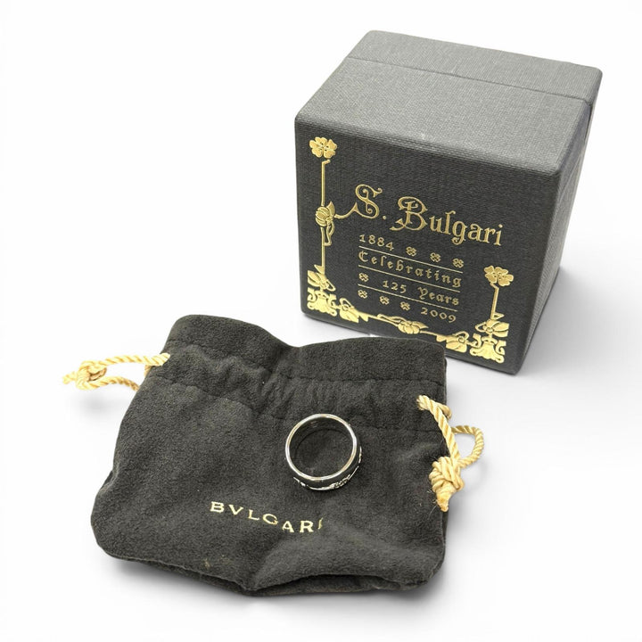 Excellent BVLGARI Ring Save the Children Ring Silver 925 Women 52