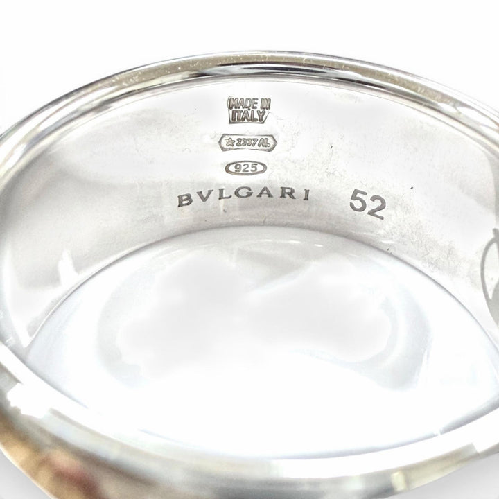 Excellent BVLGARI Ring Save the Children Ring Silver 925 Women 52