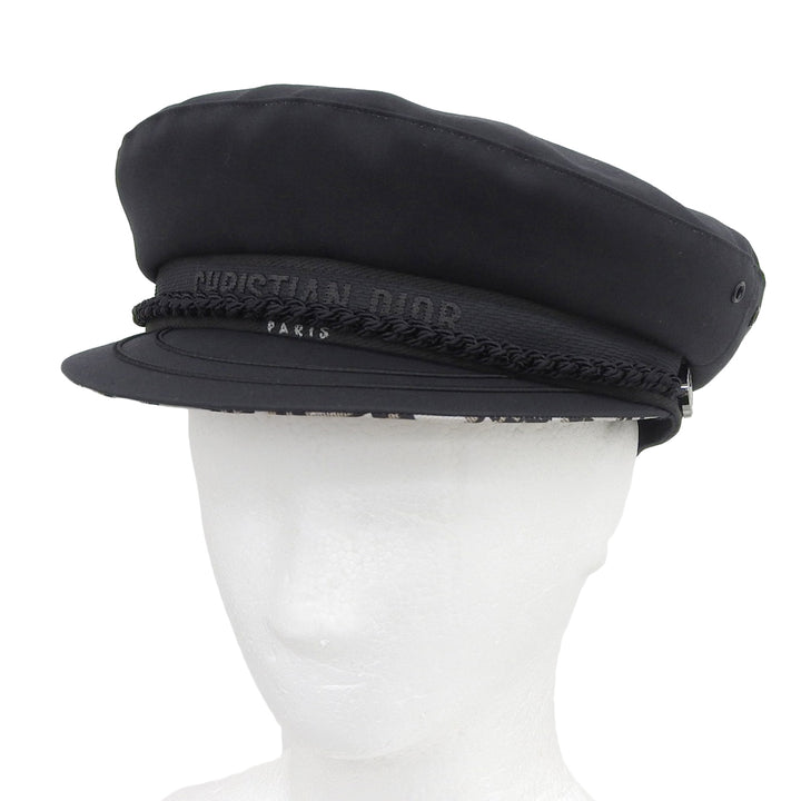 Excellent Christian Dior Casquette Oblique lining black Women 35DTR920G130