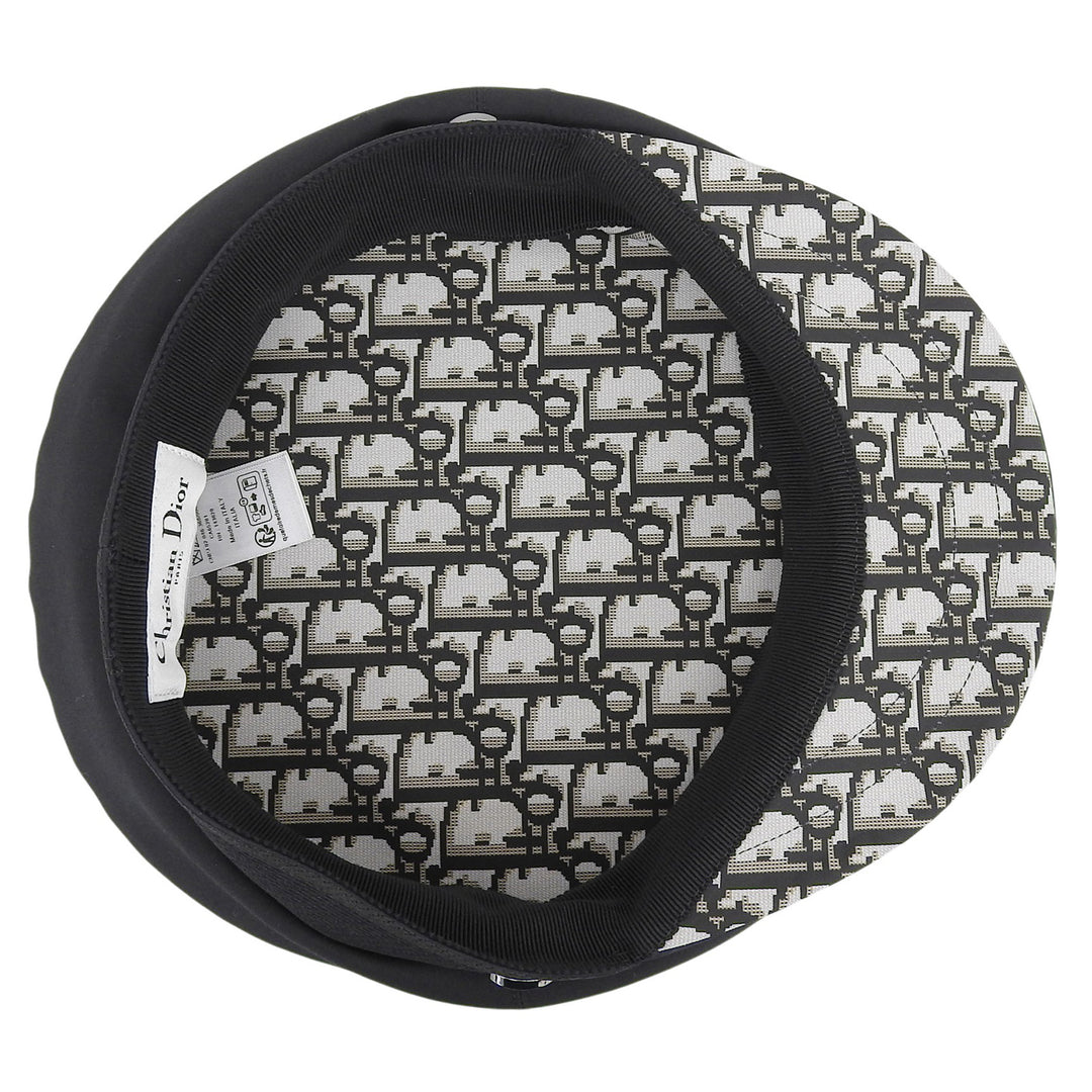 Excellent Christian Dior Casquette Oblique lining black Women 35DTR920G130
