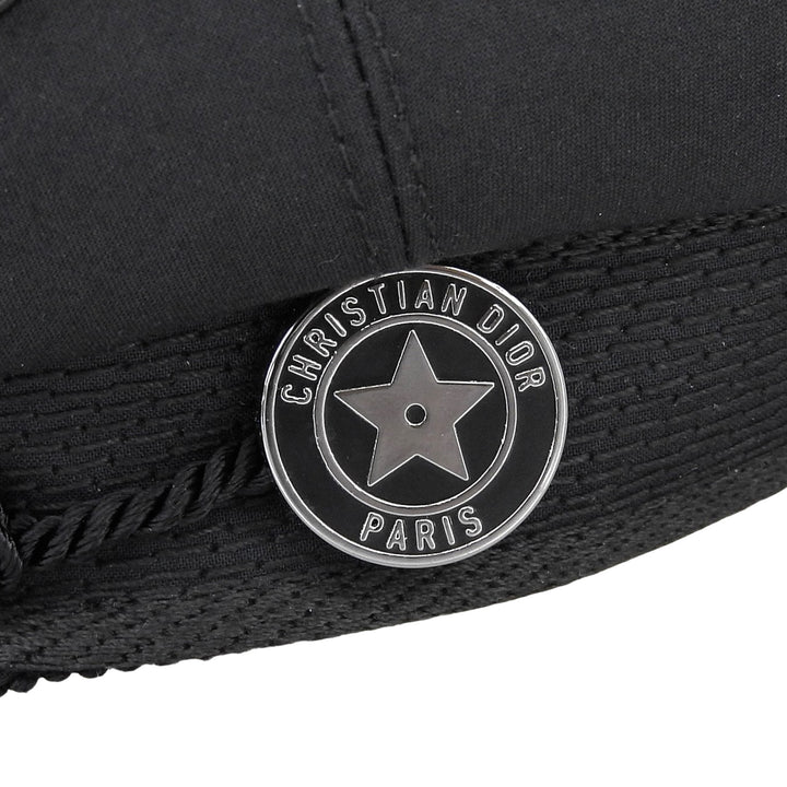 Excellent Christian Dior Casquette Oblique lining black Women 35DTR920G130